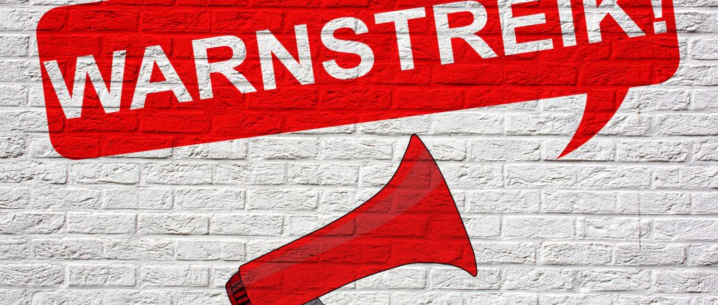 Warnstreik! Graffiti